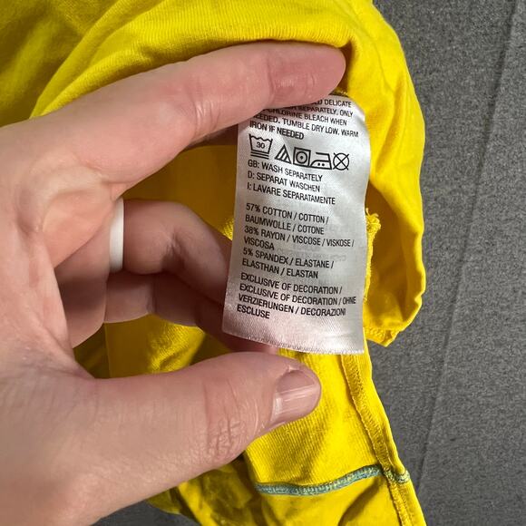 Studio Park x Kerstin Top Lindquist Priorities Pullover Sunshine Yellow, Small - Picture 10 of 10